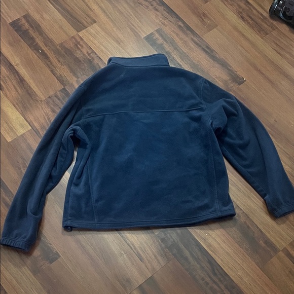 Columbia Navy Fleece Jacket XL - Picture 5 of 5